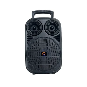 6.5 Inch Karaoke Speaker RGB Plastic Wired Mic 800mAh Battery for Home Church School