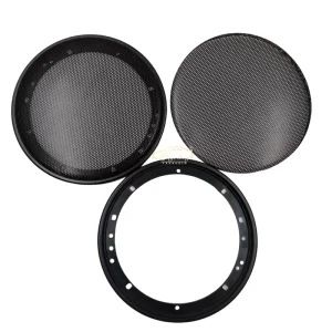 6.5 Inch Speaker Net Cover High grade Car Home Mesh Enclosure Speakers Plastic Frame Metal Iron Wire Grilles