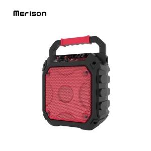 6.5 Inch Wireless Karaoke Microphone Outdoor Portable Speaker Subwoofer Box Plastic Computer Compatible RGB LED Mobile Phone