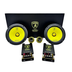 6.5″ Iron Speaker for Car Midrange LB118 2 Way Component Bullet Design Electric Horn 12V HiFi Full Range Audio Upgrade 12-Month