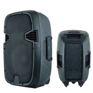 600W 12″ Subwoofer Speaker Box 2 Way Professional Passive Speaker with Crossover Speaker DJ/PA System Karaoke Bocina Parlante