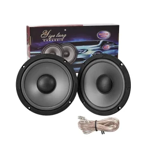 600W 6.5 Inch 2-Way Car Speaker Auto Door Audio Music Stereo Subwoofer Full Range Frequency Automotive Speakers