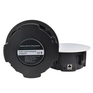 60W*2 4 Ohm Wireless WIFI BT Active Ceiling Speaker Passive Ceiling Speaker System