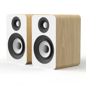 60W 2.0 Channel Strong Bass Crystal Sound 4 Inch Wooden 4 Piece Wireless Subwoofer 5.1 Surround Rechargeable Indoor Classroom