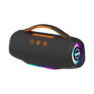 60W Portable Car Audio Subwoofer IPX6 Waterproof Outdoor Speaker with Handle, Stereo RGB Light