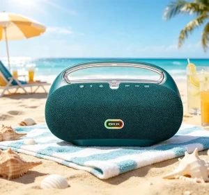 60W Portable Speaker with Auracast Function and RGB Lights