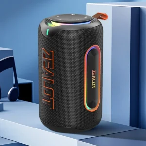 60W TWS Bluetooth Speaker Outdoor IPX6 Waterproof Portable RGB LED Light Stereo Sound Speaker for Home Party Outdoor