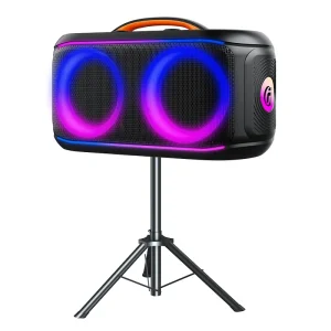 60w Big PartyBox Stage 320 Portable Party Speaker with Telescopic Handle & Wide Powerful GBL Pro Sound for Outdoor