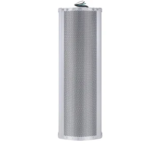 6620 10 30W Commercial Audio Column Two way Audio 5.5″ Woofer Premium Aluminum Wired Outdoor Speaker Plazas Factories