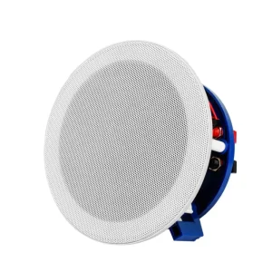 6Inch In wall Frameless Ceiling Speaker 15W Metal Ceiling Speakers 70 120V for Public Adress System Metal