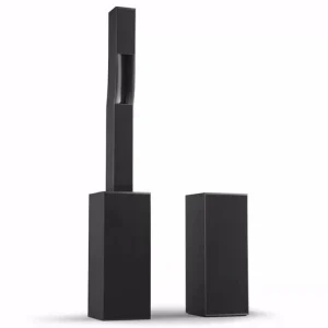 6×5″ Column Speaker Dual 12″ Subwoofer 1000W RMS Passive Bluetooth PA System Portable Studio Concert Baltic Birch