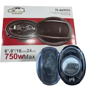 6×9 Inch Coaxial Car Speakers Car Audio Speakers 750W Max Power Rich Midrange Fit Most Cars and SUVs Universal