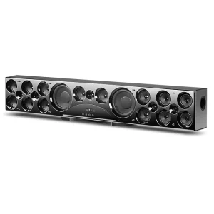 7.2CH Home Theater Soundbar for TV with HD/RCA/BT/OPT Inputs 360W RMS Wooden Design Remote Control IA-8360DMAX
