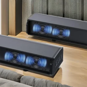 70W Home Theater Wireless Soundbar with Subwoofer TV Speaker System Made of Plastic