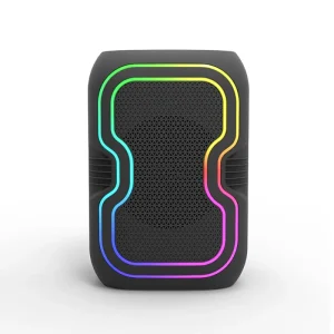 8′ Factory Direct Portable Wireless Speakers RGB for Active Music Player Outdoor Party USB Rechargeable Battery Plastic