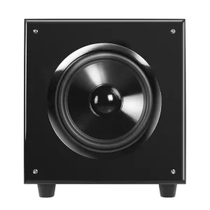 8 Inch Active Subwoofer Speaker with Piano Painting for Home Theater