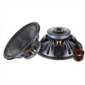 8 Inch Aluminum and Rubber Basket Full-Range High Power Car Midrange Speaker 4 Ohm 250W RMS