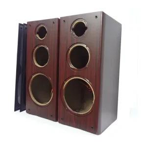8 Inch Bookshelf Wood Speaker Box Empty Case Chassis Audio Enclosure DIY Body Wooden LoudSpeaker Box Shell