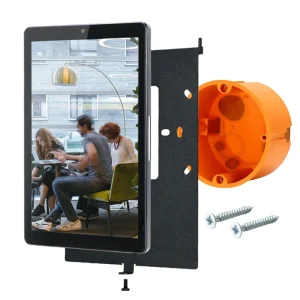 8 Inch Embedded Capacitive IPS LCD Android Smart Home Hotel Home Use Touchscreen Wi Fi Ethernet RJ45 PoE Switch RS485