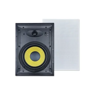 8 Inch Full Range 100W Home Theater Woofer DC Powered In Wall Ceiling Speaker for Party Meeting Audio Driver for Music Playback