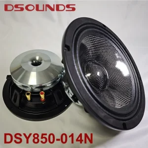 8 Inch Midrange Speaker Neodymium Magnet Carbon Cone Professional Audio Speaker for Car Audio