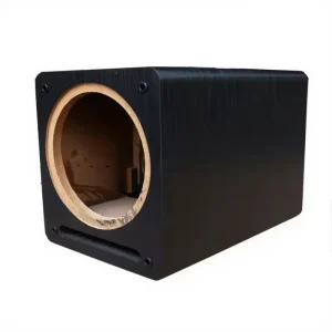 8 Inch Subwoofer Wood Speaker Box Empty Case Audio Enclosure DIY Car Amplifier Subwoofer Body Wooden LoudSpeaker Shell