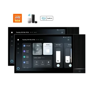 8 Inch Tuya Smart Control Panel Zigbee Gateway Full House Control Alexa Voice Control Android OS IPS Display for Home Use