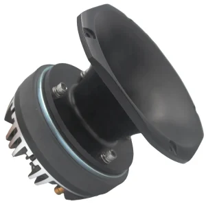 8 Ohms Aluminum Black Compression Driver Tweeter in Speaker 109 DB 200 Watts Continuous Power for Car Audio