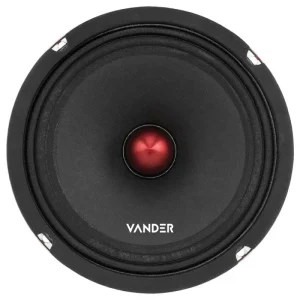 800W 8 Inch Mid Range Loud Speaker Woofer for Car Audio Red Aluminum Bullet