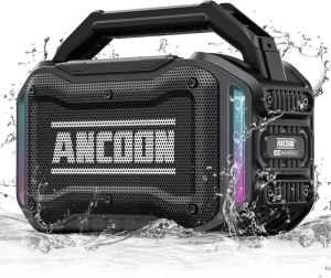 80W Bass High Power IPX7 Waterproof TWS Portable Outdoor Wireless Audio Speaker