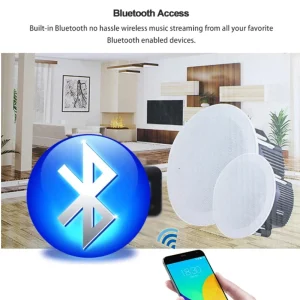 883 10W V5.0 IPX6 Waterproof Ceiling Master Slave Wireless Speaker Two way Audio Crossover Home Background