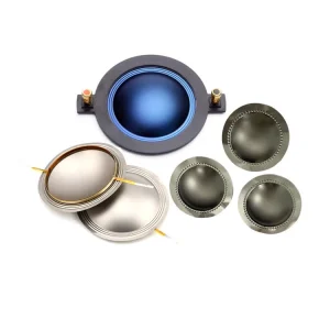 8inch 8 Ohm Silver Titanium Diaphragm Audio Speaker Driver Voice Coil Accessories for Home Theatre