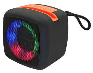 911 RGB Bluetooth Speaker BT5.4 Portable Wireless Speaker with FM Radio TF Card USB RGB Light for Promotion Gift