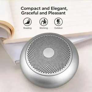 A110 Mini Metal TWS Stereo Pairing Speaker 5.0 5W Output 10m Range Built-in Mic
