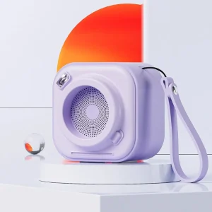 A132 V5.0 Mini Speaker 5.0 App Control IPX7 Waterproof Built-in Microphone 5W Output Battery Powered Outdoor