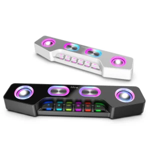 A16 Portable Desktop Computer Speaker BT Wireless RGB Bluetooth Speaker PC Gaming Speaker