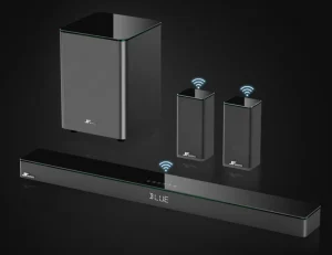 A18 Fully Wireless DSP Atmos Soundbar Home Theater KTV TV Speaker System LED for 55 Inch HDTV New Product