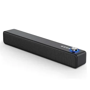 A35 Sound Bar 10W Wireless BT 5.2 Smart Home Stereo Surround Bar Speaker for Projector PC Smartphone HiFi TV Speakers