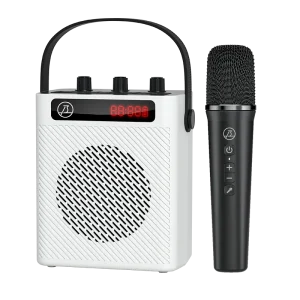 A5 Music Player Portable Mini Karaoke Speaker with Wireless Mic for Singing Party Family