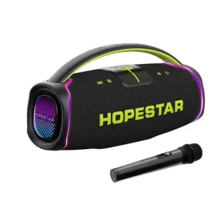 A65 Speaker Blue Tooth Mini Portable Subwoofer Waterproof 300W High-power Bass Speakers with Wireless Mic