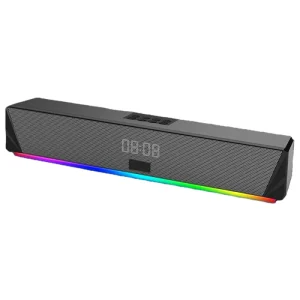 A8 Waterproof Computer Speaker HiFi Stereo 3D Surround Music Subwoofer Portable Wireless with Alarm Clock