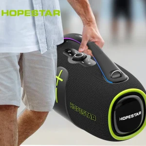 A85 400W 350W High Power Portable Outdoor Waterproof Subwoofer Wireless Karaoke Party Audio Speaker with Colorful Light