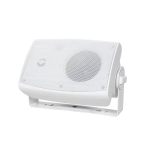 ABS Indoor 6 Inch 60W Wall Mount Speaker with 100V 8 Ohm Power Tap for Public Address System