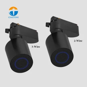 AC 220V COB Magnetic Track Lighting Audio Lamps System Adjustable Multimedia Music Sound Track Spotlights