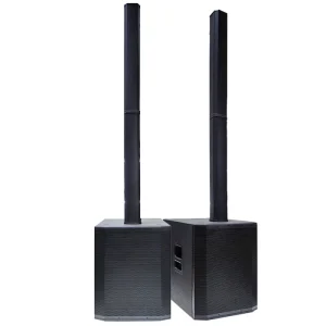 AC35 Pro Audio System Sound DJ Karaoke Party Subwoofer Speaker Column Portable Speakers Box