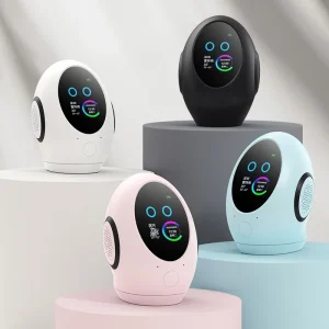 AI Intelligent DeepSeek Smart Subwoofer Speaker RGB LED Lighting Battery Powered for 5.3 IPX9 Waterproof Display Screen