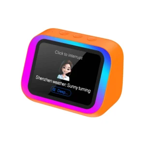 AI Smart Speaker Voice App Control HD Display Rechargeable Battery Immersive Sound High End Design Intelligent Home