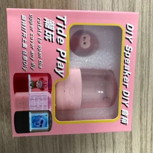 AI Speaker with Intelligent Voice Control Stereo Sound Colourful Lights and Cartoon Design