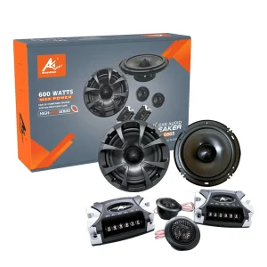 AK 6865 Factory Competition Price 6.5 Inch 2 Way Component Speaker 6.5 Inch Car Audio Speaker 2 Way Music Full Range Car Speaker