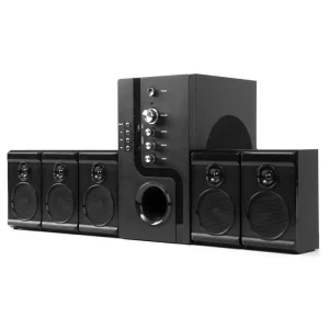 AUX Input 5.1 CH Multimedia Home Theater System with Quality Sound
